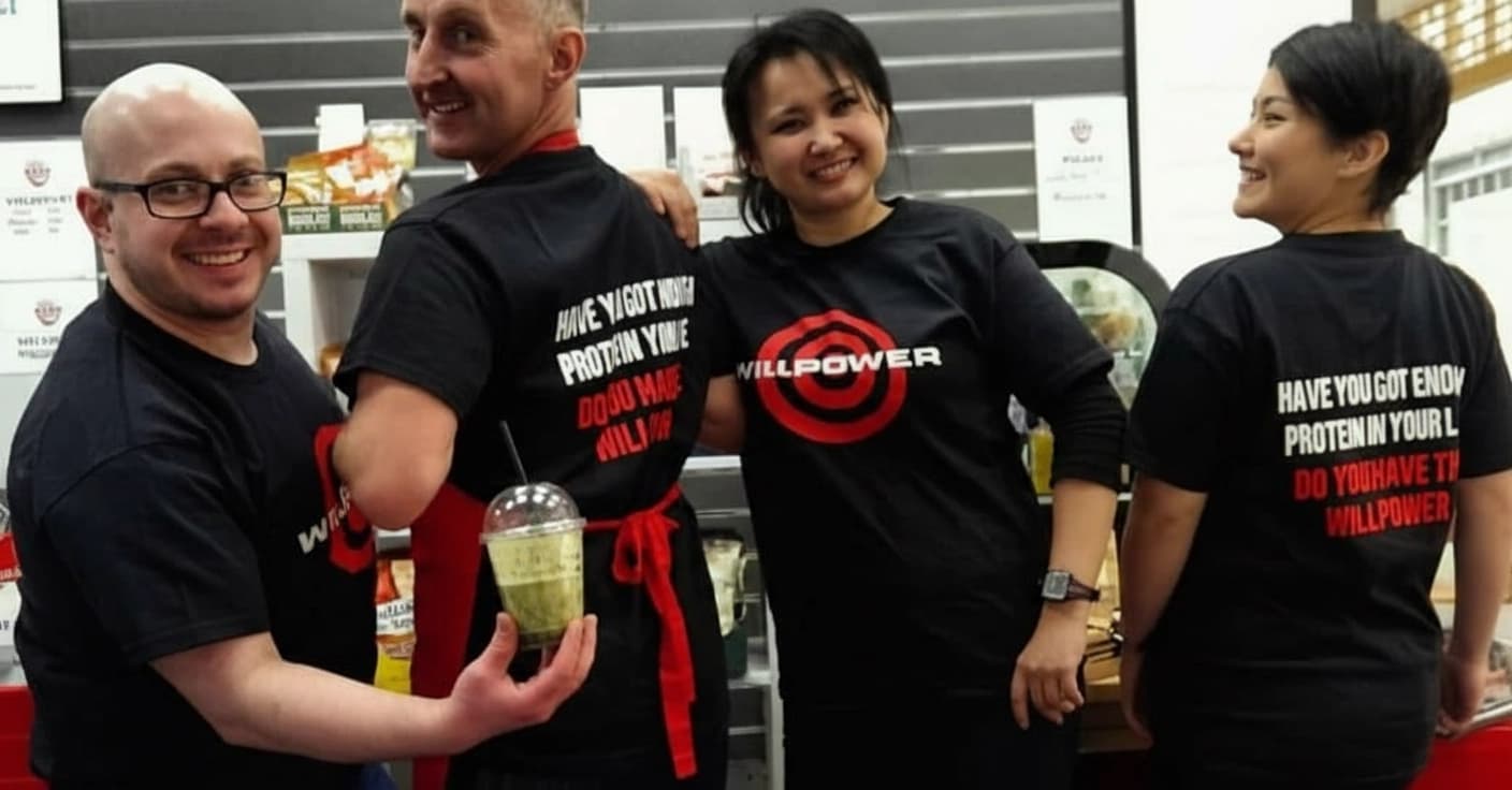 WillPower Store team in Birmingham city centre